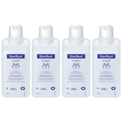STERILLIUM Virugard L�sung 4 x 500 ml