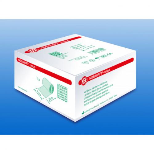 NOBAHAFT Crepp kohsive Mullbinde 4 cmx20 m 1 Stck