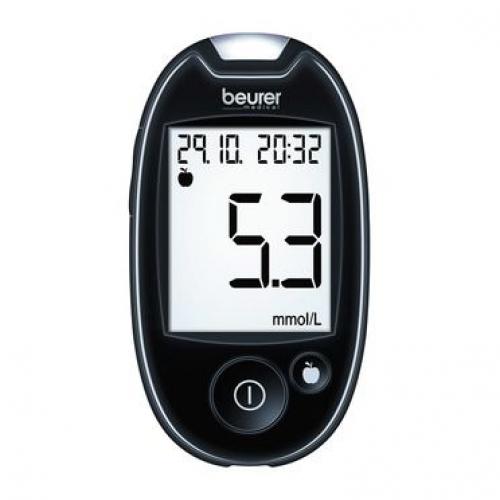 BEURER GL44 Blutzuckermessgert mmol/l BLACK