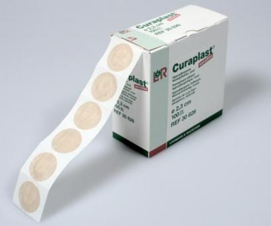 CURAPLAST Strips sensitiv rund 23 mm 100 Stck