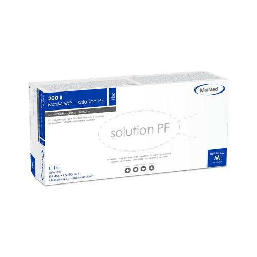 MAIMED solution PF Handsch.Gr.M blue 200 Stck
