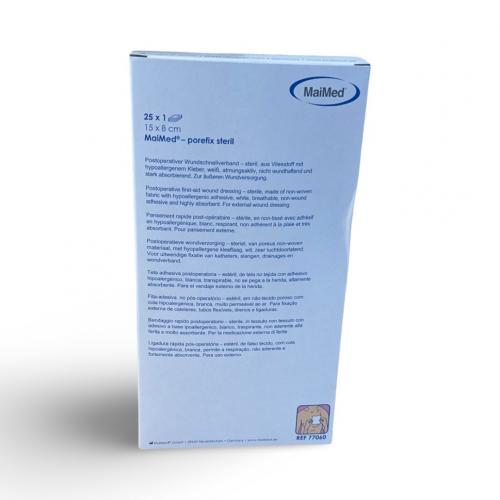 MAIMED porefix steril 8x15 cm 25 Stck