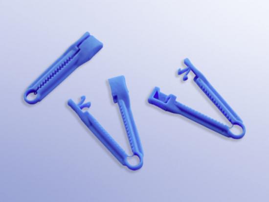 Nabelschnurklemme blau, steril, 1 Stk.