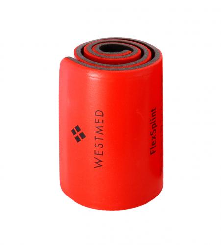 WESTMED  Flex Splint Universalschiene gerollt, rot/grau, 50x11cm, M 1 Stck