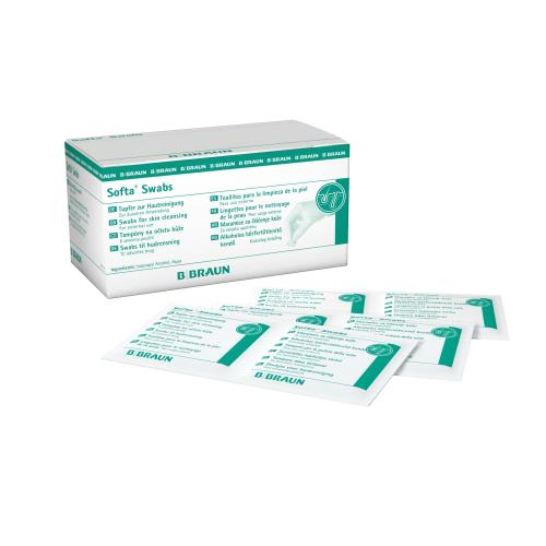 ALKOHOLTUPFER Softa Swabs 100 Stk.