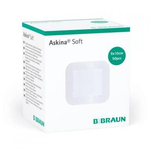 ASKINA Soft Wundverband 5x7,5 cm steril 50 Stck