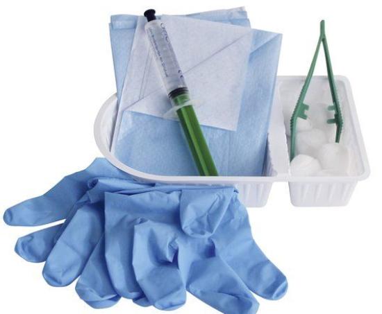 BLASENKATHETER-LEGESET Typ Klinik 1 Stck