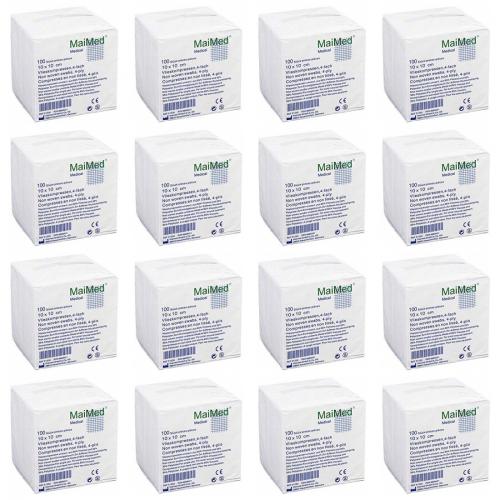 20x Maimed Vlieskompresse 10x10cm unst. 100 Stck