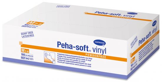 PEHA-SOFT Vinyl Unt.Handschuhe unste.puderfrei M 100 Stck