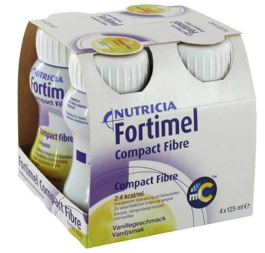 FORTIMEL Compact Fibre Vanille 8X4X125ml