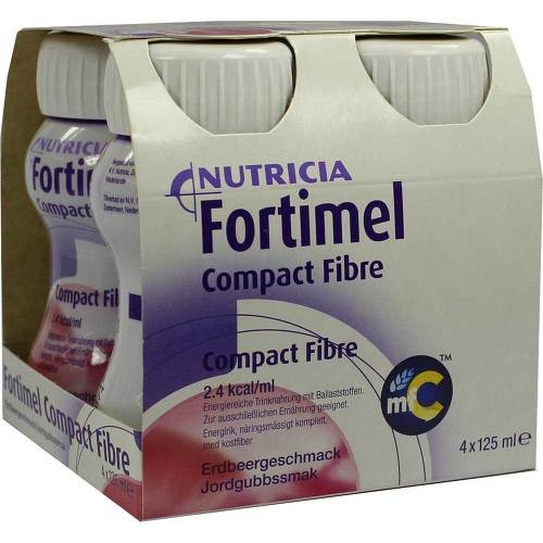 FORTIMEL Compact Fibre Erdbeere 8X4X125ml