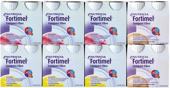 FORTIMEL Compact Fibre Mischkarton 8X4X125ml