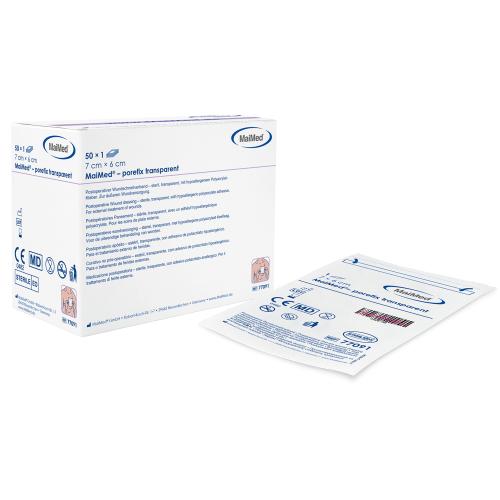 MAIMED porefix steril 6x7 cm transparent 50 Stck