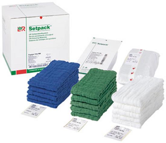 BAUCHTUCH lite steril 40x40cm 6fach wei RK 6x 5 Stck