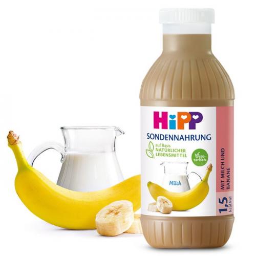 HIPP Sondennahrung Milch Banane hochkalor. 12x500ml