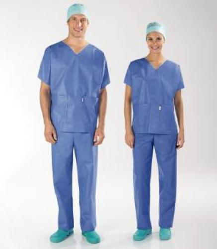 SENTINEX Bereichskleidung Set Gr.L blau 35 Stck