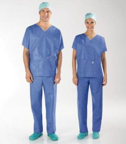 SENTINEX Bereichskleidung Hose Gr.XL blau 60 Stck