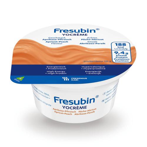 FRESUBIN YOcreme Aprikose Pfirsich 4X125g