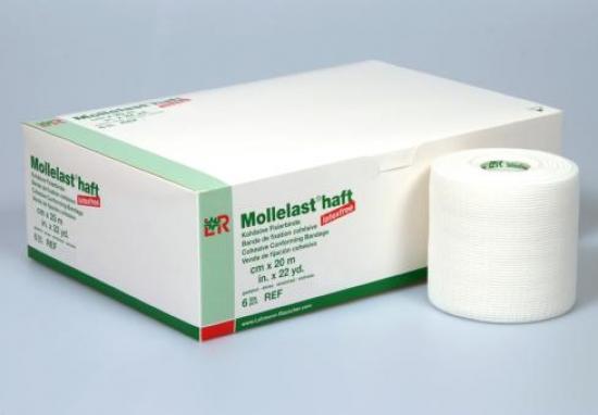 MOLLELAST haft Binden latexfrei 6 cmx20 m wei 6 Stck