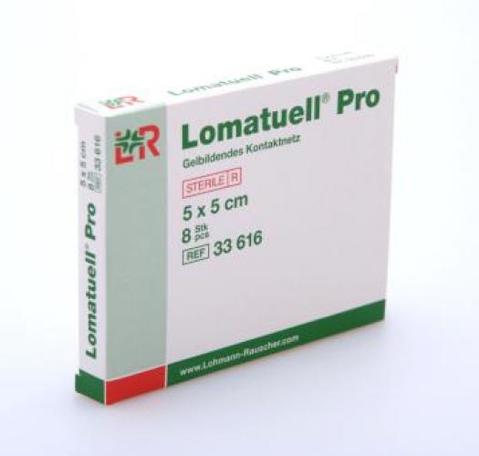 LOMATUELL Pro 5x5 cm steril 8 Stck
