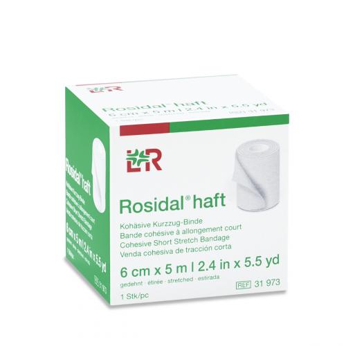 ROSIDAL haft Kompressionsbinde 6 cmx5 m 1 Stck