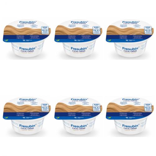 FRESUBIN 2 kcal Creme Cappuccino im Becher 6x4X125g