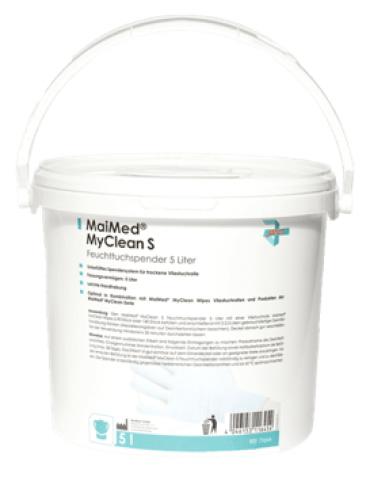 FEUCHTTUCHSPENDER 5 l f.MyClean S Wipes unbef.plus 1 Stck