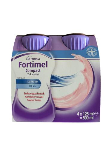 FORTIMEL Compact 2.4 Erdbeergeschmack 4X125ml