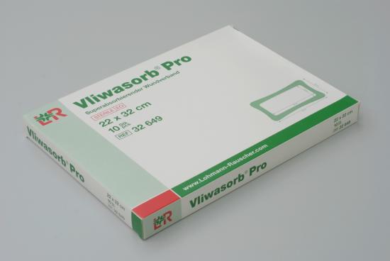VLIWASORB Pro superabsorb.Komp.steril 22x32 cm 10 Stck