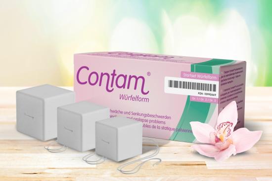 CONTAM Vaginaltampon Startset Wrfel 3 Stk.
