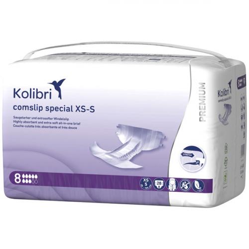 KOLIBRI comslip premium special XS/S 38-105 cm 28 Stk.