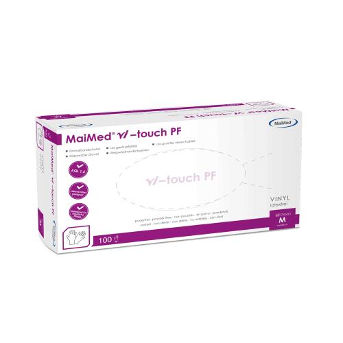 MYCLEAN vi-touch PF Handsch.unsteril Vinyl Gr.M 100 Stck