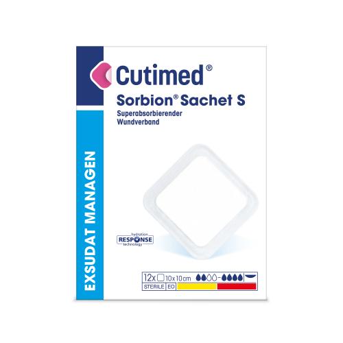 CUTIMED Sorbion Sachet S Wundauflage 10x10 cm 12 Stk.