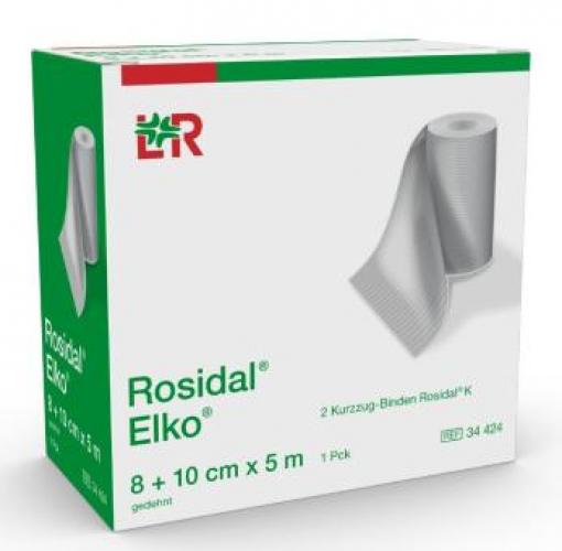 ROSIDAL Elko 8+10 cmx5 m Kurzzugbinde 1 Stck