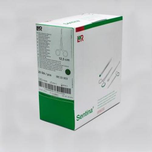 SENTINA Micro Mosquito-Klemme 12,5 cm anat.gerade, steril, 25 Stck