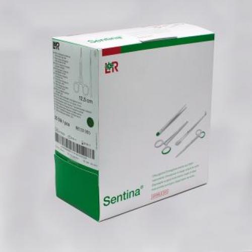 SENTINA Micro Mosquito-Klemme 12,5 cm chir.gerade, steril,  25 Stck