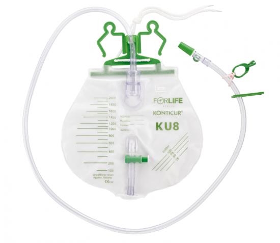 KONTICUR Bettbtl.U8 2000ml 120cm steril Tropfk. 1 Stck