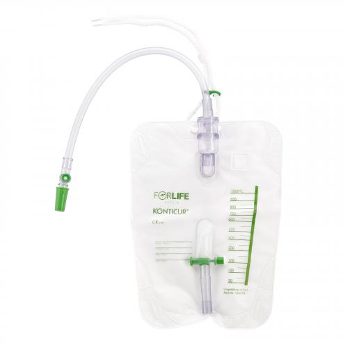 KONTICUR Bett-/Beinb.1000ml 60cm steril Tropfk. 1 Stck