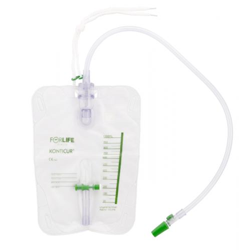 KONTICUR Bett-/Beinb.1000ml 90cm steril Tropfk. 1 Stck