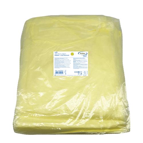 MAIMED Coat Protect ViruGuard Kittel unsteril gelb 10 Stck