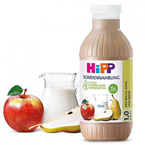 HIPP Sondennahrung Milch Apfel & Birne Kunstst.Fl. 12x500ml