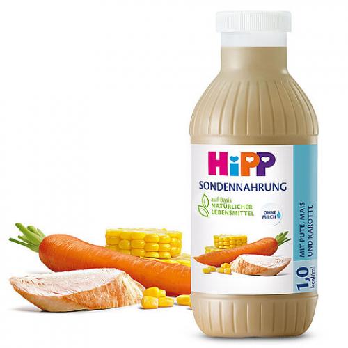 HIPP Sondennahrung Pute Mais & Karotte Kunstst.Fl. 12X500 ml