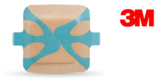 TEGADERM Silicone Foam Border FK Ferse 16,5x16,5cm 1x5 Stck