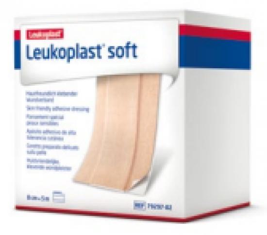 LEUKOPLAST soft Pflaster 6 cmx5 m Rolle 1 Stck