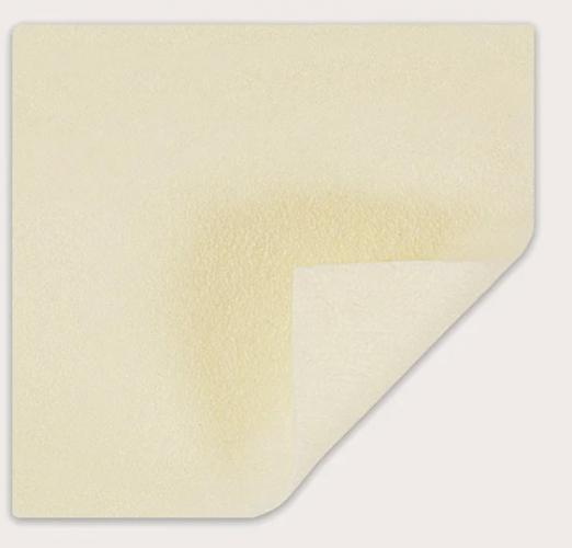 EXUFIBER Ag+ 5x5 cm gelbild.Faserverb.m.Silber 10 Stck