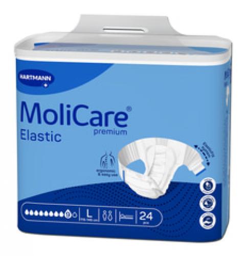MOLICARE Premium Elastic Slip 9 Tropfen Gr.L 24 Stck
