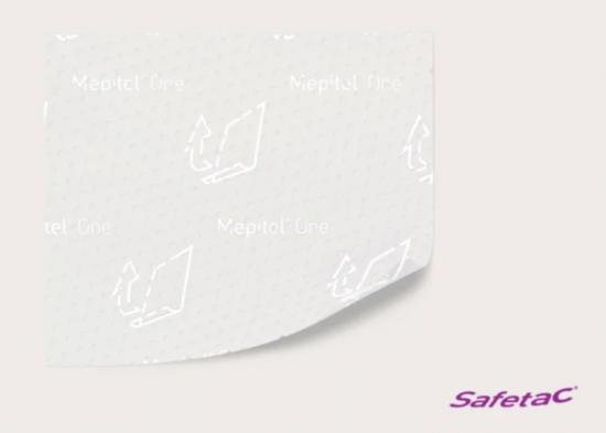MEPITEL One 9x10 cm Silikon Netzverband 5 Stck