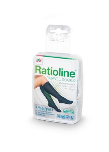 RATIOLINE Travel Socks Gr.41-45 2 Stck