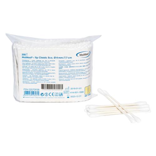 MAIMED-Tip Classic ECO Wattestbchen aus Pappe 200 Stck