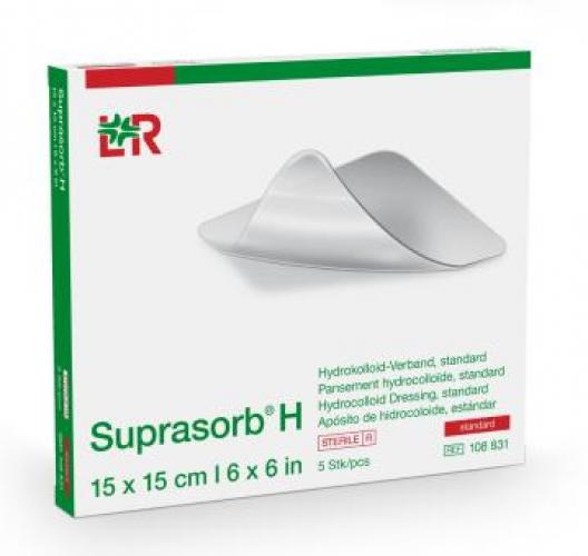 SUPRASORB H Hydrokoll.Verb.standard 15x15 cm 5 Stck